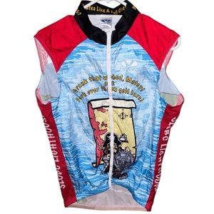 Voler Pirate Buccaneer Biker 2007 SLOBC Obispo Cycling Jersey